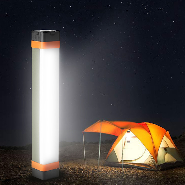 Hög ljusstyrka USB-laddningsbar LED-ficklampa Vattentät tältlampa för