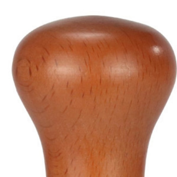 Craftsman's Choice: 58mm Espresso Tamper, Ergonomiskt Designat Kaffepressverktyg, Massivt Trähandtag, Rostfritt Stålbas, Gåva Till Kaffeälskare