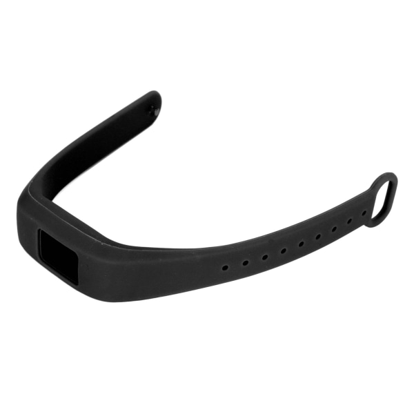Silikone urrem udskiftningsrem justerbar ur armbånd til Garmin Vivofit3Sort