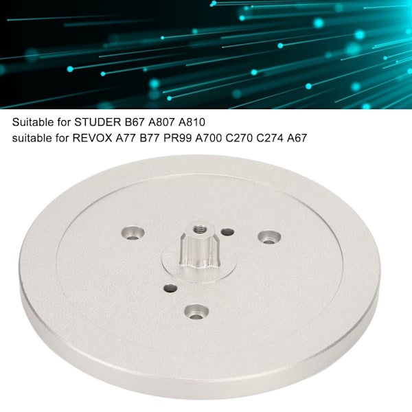 Åpner med brettbase Spolebåndopptakertilbehør for Studer B67 A807 A810 for Revox A77 B77 PR99 A700