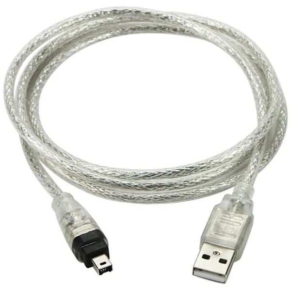 USB AM til 4P 1394 Point IEEE1394 FireWire Kabel USB til 4P DV Kamera Kabel