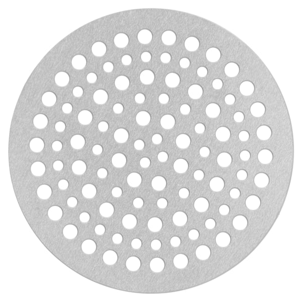 Golvavloppssil, rostfritt stål, runt avloppssil, duschsil, nätstycke, anti-blockering (68 mm)