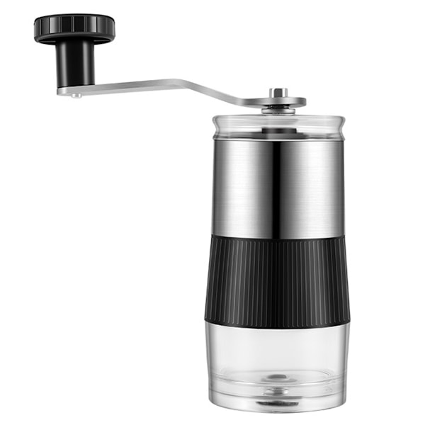 Bärbar Espressokvarn, Förbättra Morgonrutinen, Lättrengjord Design, Manuell Användning Utan Batterier Eller Ström, Kaffekvarn i Rostfritt Stål,