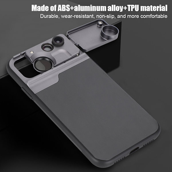 5 i 1 för iPhone11/iPhone11 PRO/iPhone11 PRO MAX Mobiltelefon Linsfodral SkyddFör iPhone11