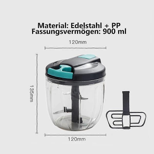 Lökskärare, Mini Manuell Grönsaksskärare