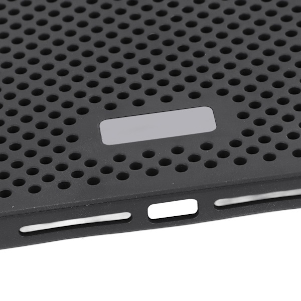 Tablet-kotelo musta hengittävä tarkat leikkaukset kynäteline magneettilukko PU-nahkakotelo IOS-tabletille 10,2 tuumaa