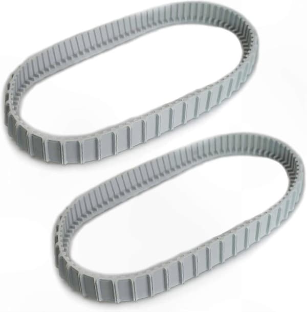 Pakke med 2 Maytronics Dolphin Pool Cleaner Udskiftningsskinner 9983152-R2 Grå