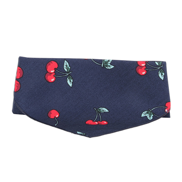 Triangulär haklapp i bomull, stilfullt utseende för hundbandanas, sommarkomfort, halkfri design för vardagsbruk, fotorekvisita, fester (vikbar och