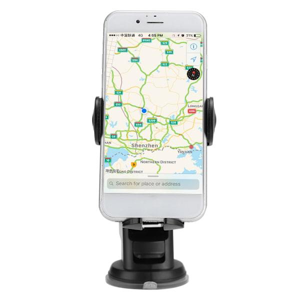 Automatisk sensor bil trådløs lader 5W 7.5W 10W med bakgrunnsbelysning for Qi Standard mobiltelefonOppgradert versjon