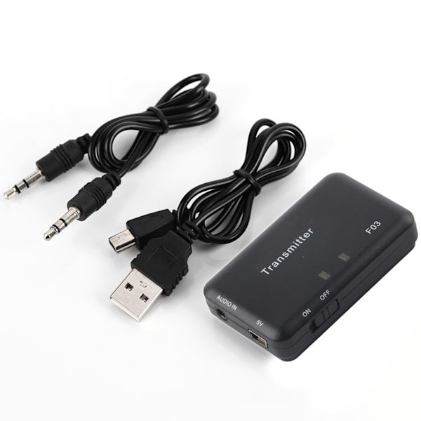 3,5 mm Bluetooth 4.0 -lähetin Langaton stereovastaanotin TV:lle / tietokoneelle / MP3:lle