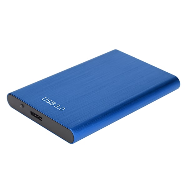 2,5-tommers SATA USB 3.0 bærbar 7-9,5 MM harddisk SSD-kabinett eksternt bærbar diskveske (blå)