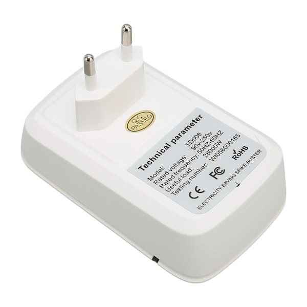 4PCS Power Saver Intelligent Flame Retardant Low Consumption Electricity Saving Box för Hem 90‑240V EU Plug