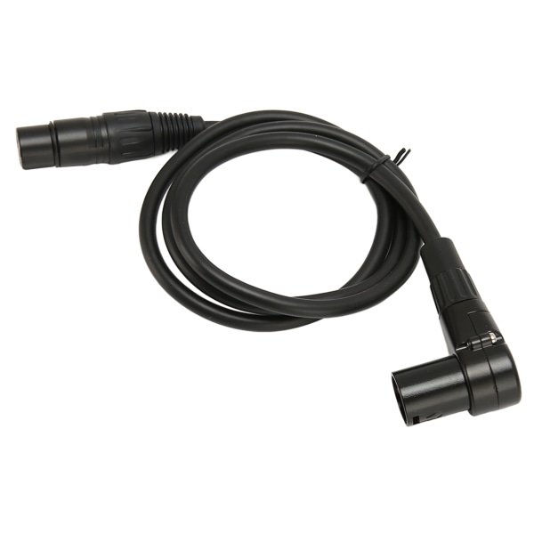 3-pin XLR-tasapainoinen kaapeli Plug and Play häviötön signaalinsiirto HiFi XLR-uros naaras mikrofoni kaapeli 3.3ft