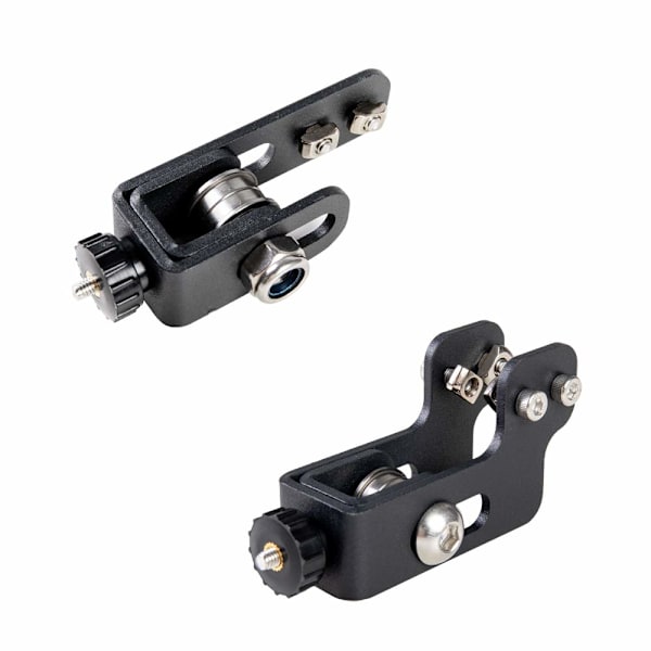Förbättrad utskriftskvalitet med 3D-skrivaruppgradering, Aluminiumlegering 2040 Y-axel Profil Bältesspännare för Ender 3 och CR10 Modeller