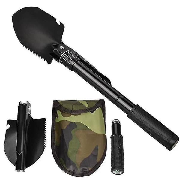 GETIT Sammenleggbar Campingspade Multifunksjonsspade