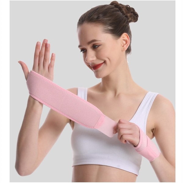Karpaltunnelsyndrom Handledsstöd, Nattstöd för Handleden, Ergonomiskt Handledsstöd med Kompressionsstöd för Smärtlindring, Perfekt för Vänster eller Höger Hand,