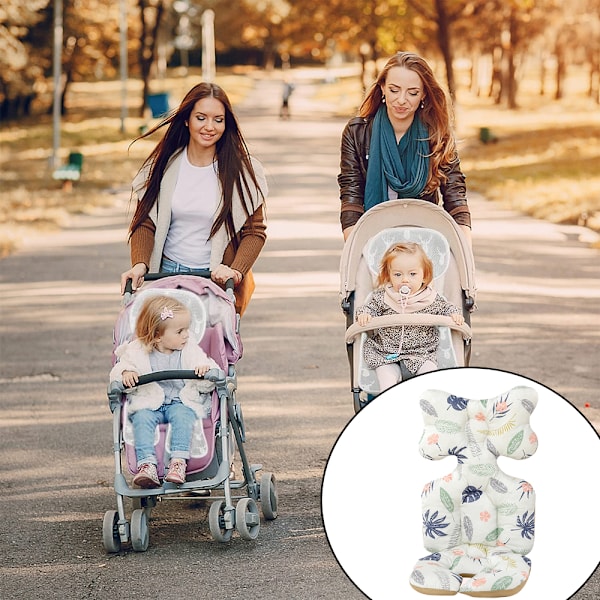 Polstret underlag til baby klapvogn