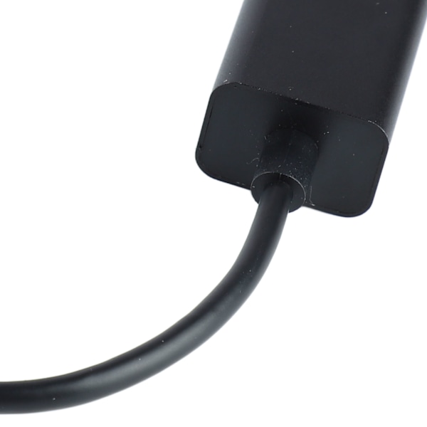 USB C - Ethernet-sovitin, jossa valo USB Type C - RJ45 Gigabit-kaapelimuunnin tabletille, musta