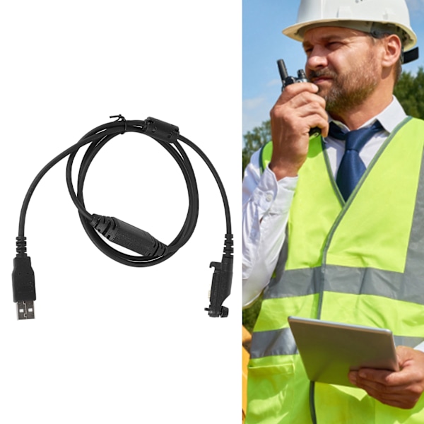 USB-programmeringskabel för användarvänlig känslig walkie-talkie tvåvägsradioprogrammering för Hytera