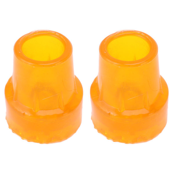 2 stk. Stokkepindespidser Anti-Slip Gummi Krykke Stokkepindespidser Gummi Pude Spidser Udskiftning til Gåstok