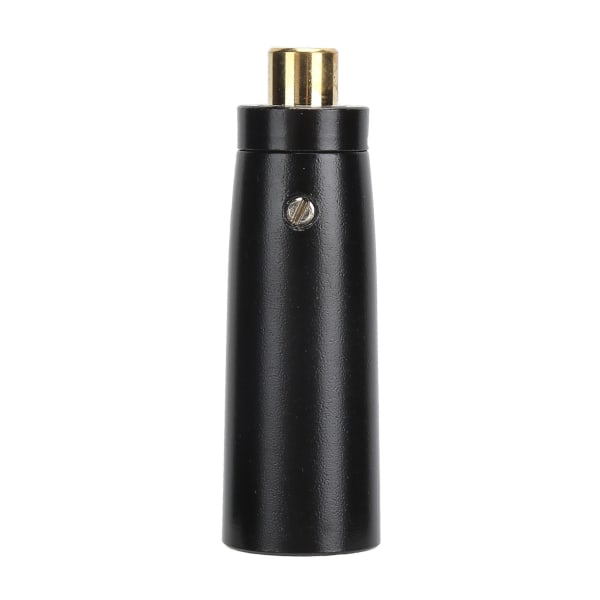 RCA-liitin naaras XLR-liitin uros kullattu audioliitin mikseriin, mikrofoniin, musta