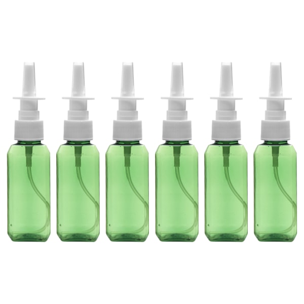 6pcs 50ml Color Plastic Spray Bottle, Cosmetic Plastic Small