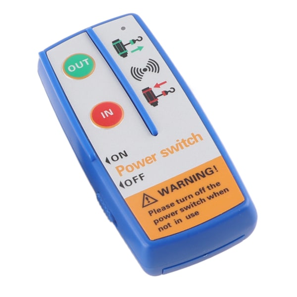 12V vinsj trådløs fjernkontrollsett 434MHz 50ft lang rekkevidde med indikatorlys for lastebil ATV