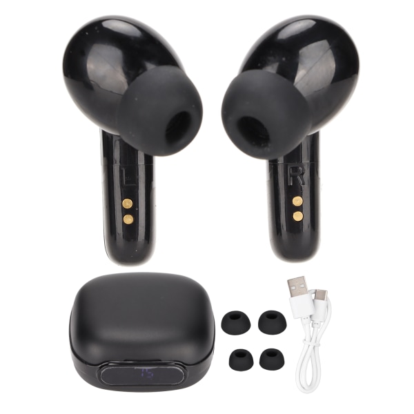 L52 ANC Wireless Earbuds Bass Sound HiFi Stereo Noise Cancelling Bluetooth Earphone with Charging Case and Mic