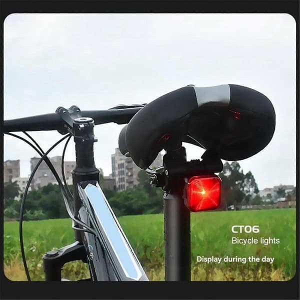 Smart cykelbaglygte rækkevidde cykelbaglygte