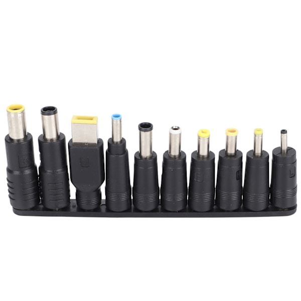 10 stk. DC-strømstik 5,5 mm x 2,1 mm Bærbar kompakt ABS-materiale Bred kompatibilitet DC-strømadapter