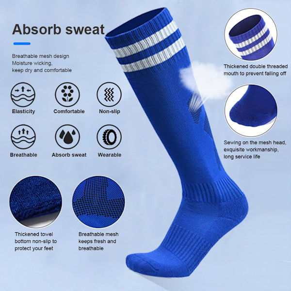 2 set fotbollsskydd Fotbollsstrumpor Ungdom Barn Vadskydd Shin Pads för flickor Pojkar Tonåringar