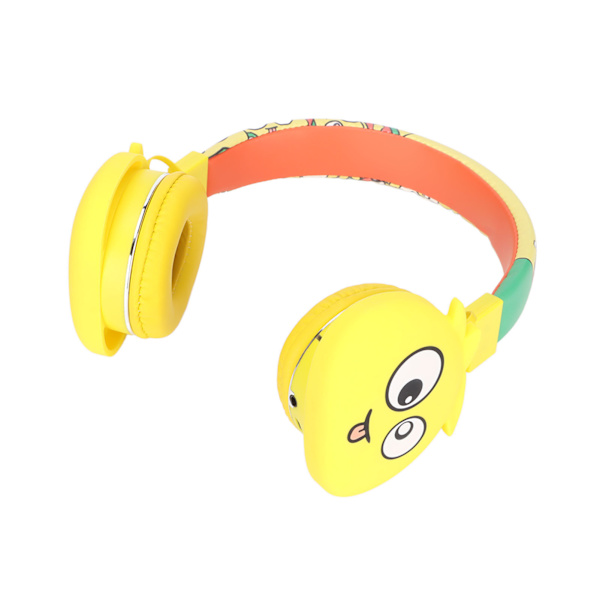 YLFASHION Barn Bluetooth Hörlurar Deman Fällbara Brusreducerande Barn Bluetooth Headset för Skola PC Mobiltelefon