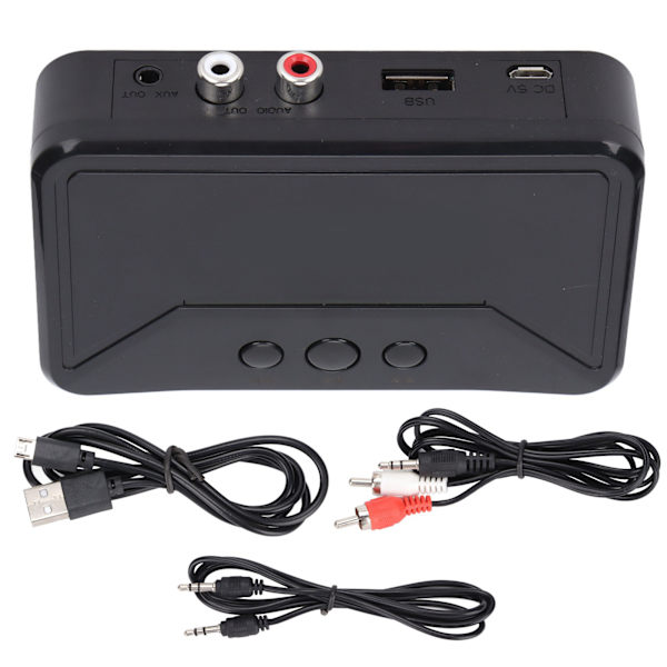 BT Audiomodtager NFC BT 5.0 Trådløs Adapter til Hjem Stereo Musik Streaming System