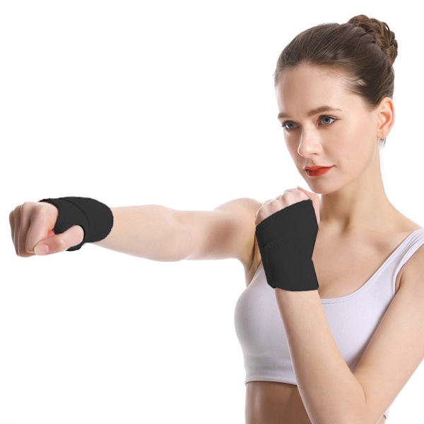 Kompressionsbandage för Andningsbart Stöd, Ergonomiskt Handledsstöd med Flexibel Design Erbjuder Smärtlindring och Förbättrad Rörlighet för Karpaltunnelsyndrom,