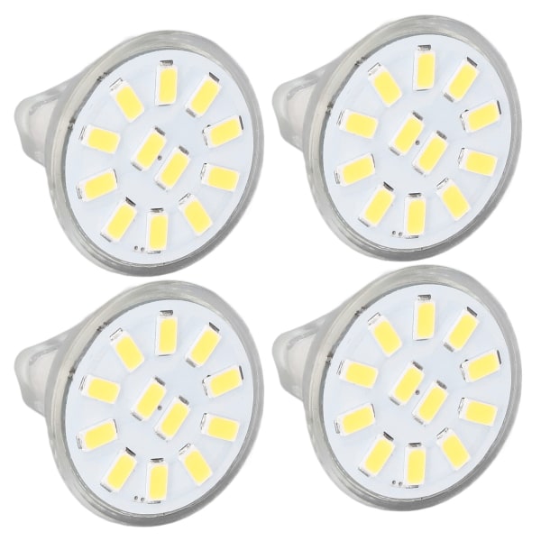 4 st/set MR11 LED-spotlight med dubbelnålbas 360° Hea