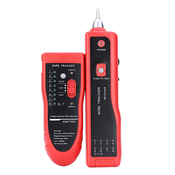 Telefon ledning tracker tracer netværkskabel tester detektor linje finder