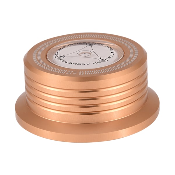 50Hz platespillerplate-stabilisator med klemme og boblevater for LP-platespiller