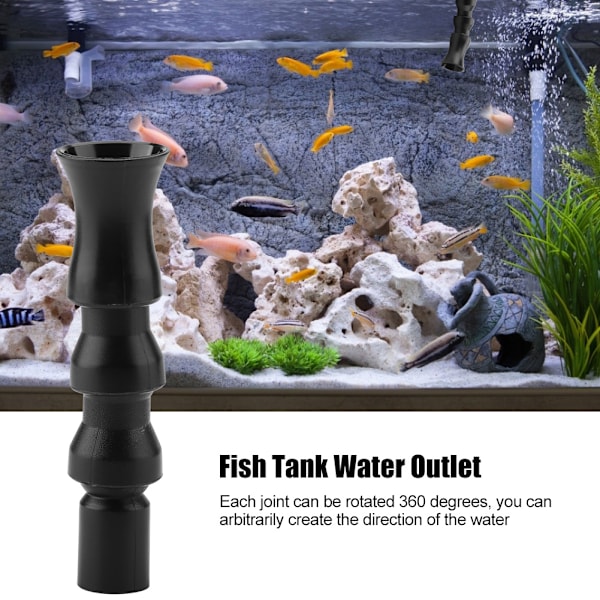 Duckbill Tornado Akvariemunstycke, Högkvalitativt Material Säkerställer Långvarig Hållbarhet, Multifunktionell Design För Akvarier Och Fiskbehållare, Skapa