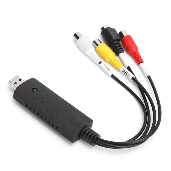 Videokortsamling - Svart - Bærbar - USB 2.0 - for Windows XP/Vista/7/8/10/Linux - Konverter