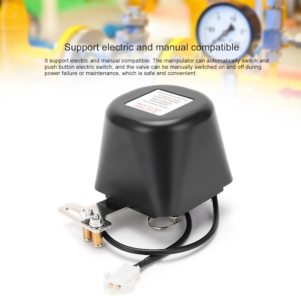Magnetisk ventilmanipulator Gasavstängning Antielektromagnetisk störning Manuell omkoppling