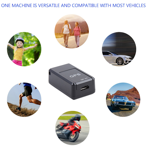 Innovativ GPS-tracker i realtid för ökad säkerhet, magnetisk minidesign säkerställer diskret övervakning, perfekt för fordon, äldre och barn