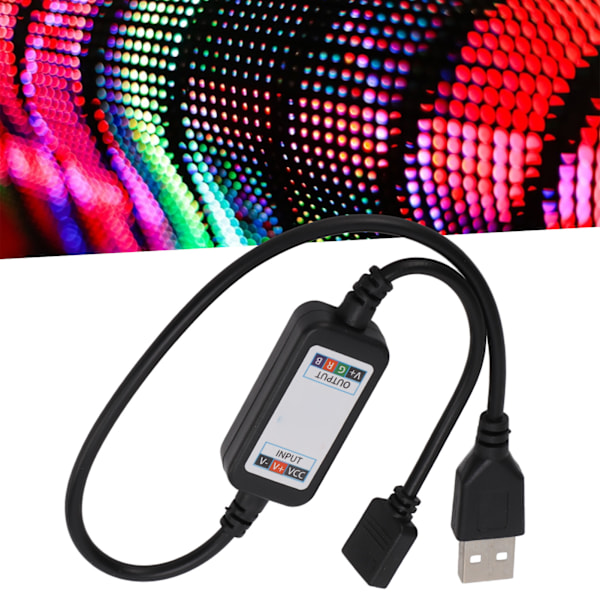 USB LED-nauhavalon himmennin RGB Bluetooth-musiikkiohjain hotelleille, baareille, KTV:lle ja kotiin