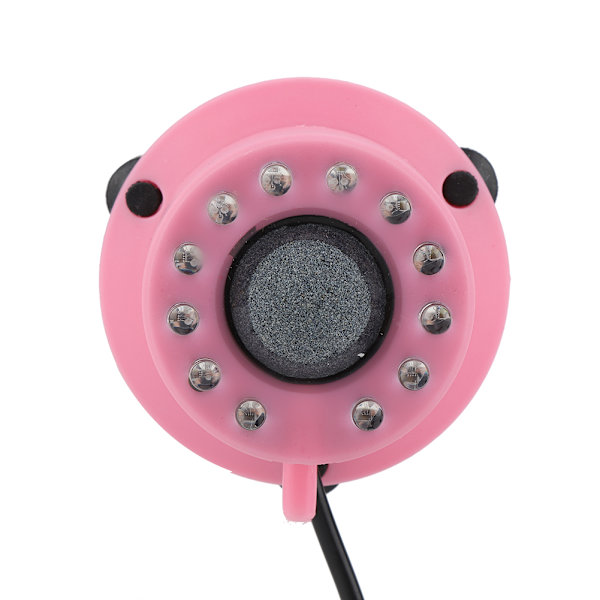 100-240V EU-stik Underwater LED-luftboblelys Farverig fisk T