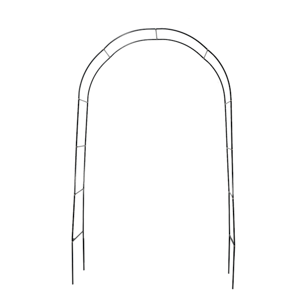 Havearbejde Bryllup Udendørs Bue Jern Bryllup Blomsterstand Måne Drue Loofah Klatrestativ
