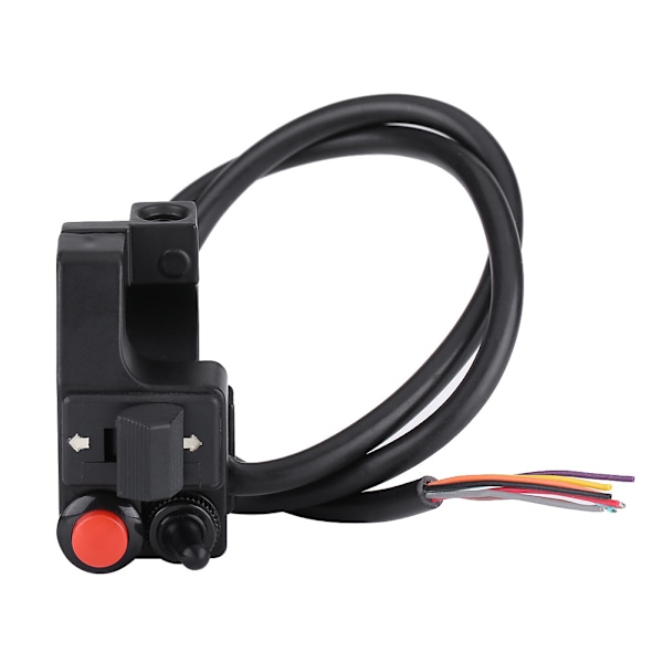 22mm Motorsykkel ATV Styre Hodelykt Feste Trykk Horn Blinklys Bryter for GS