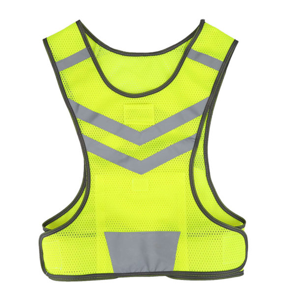 Reflekterende sikkerhedsvest med justerbar synlighed til udendørs sport, cykling, løb og vandreture