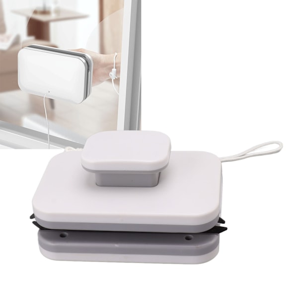 Silikon Skrapa Magnetisk Vindrutetvättare, Justerbar Magnetisk Styrka För Dubbelsidig Fönsterputsare, Ergonomisk Handtagsdesign För Enkel Och