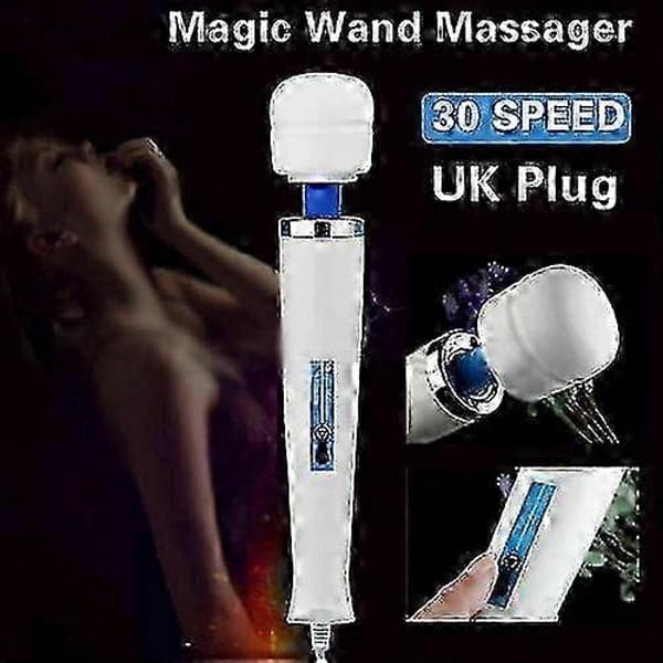 Hitachi Fuld Kropsmassager med 30 Hastigheder og Robust Ydeevne