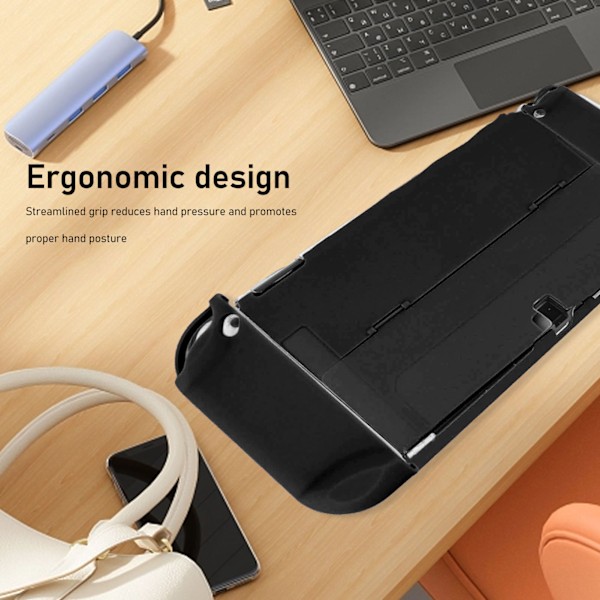 Beskyttende deksel for Switch Color Shell Full Protection Ergonomisk håndgrep Spillkonsoll deksel