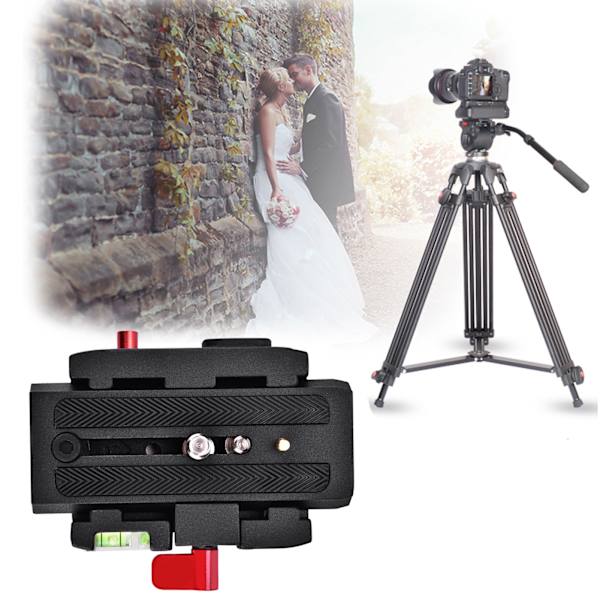 P200 Snabbfäste QR Klämma Basplatta för Manfrotto 500 AH 701 503 HDV 577